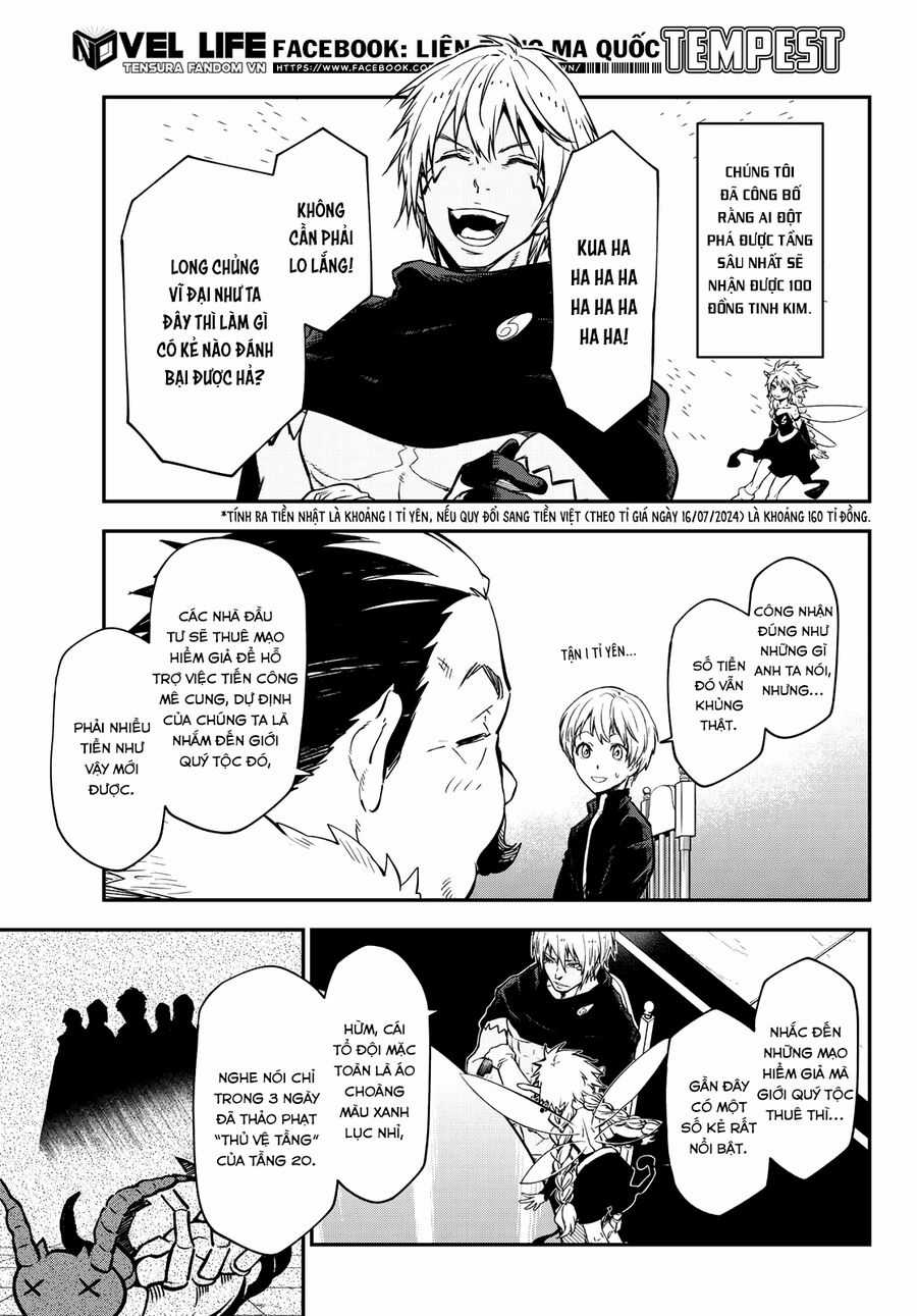 Lúc Đó, Tôi Đã Chuyển Sinh Thành Slime Chương 119: Vận Hành Mê Cung Thuận Lợi trang 22