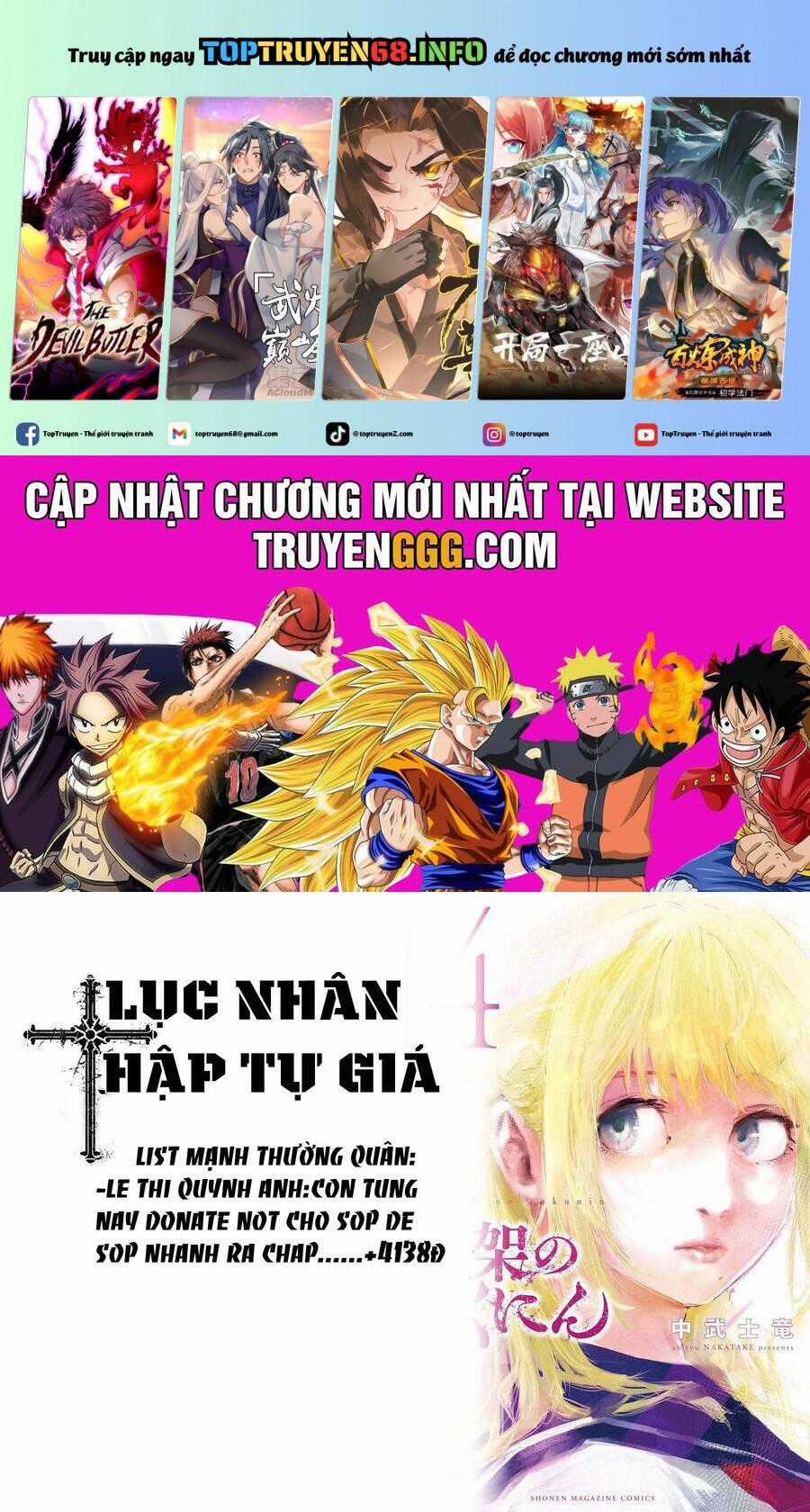 Lục Nhân Thập Tự Giá Chương 173 trang 1