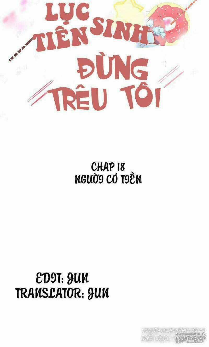 Lục Tiên Sinh Đừng Chọc Vào Tôi Chapter 18 trang 1