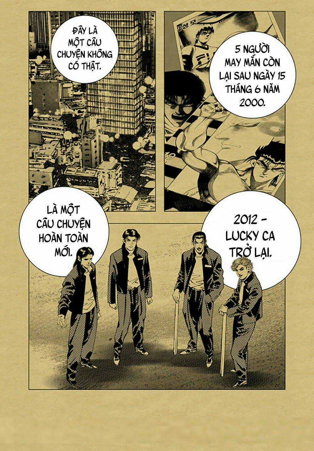 Lucky Ca Trở Lại - Lucky Jjang Returns 2012 Chapter 1 trang 2