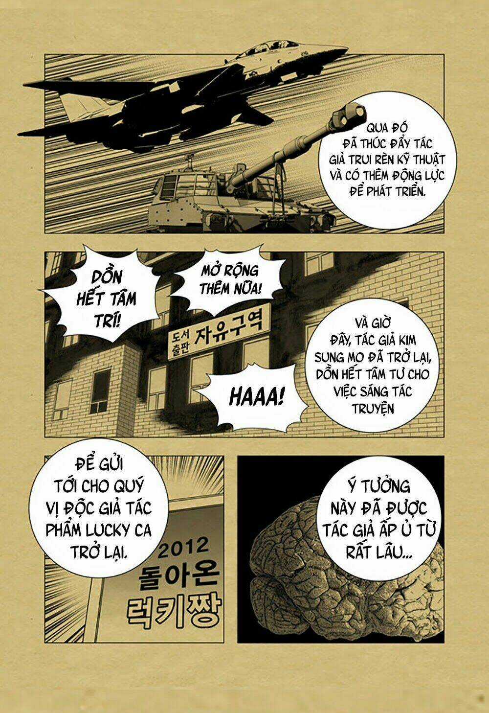 Lucky Ca Trở Lại - Lucky Jjang Returns 2012 Chapter 1 trang 5