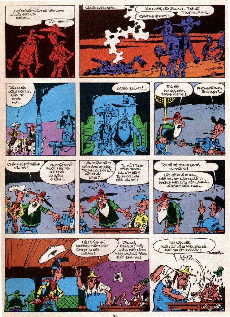 Lucky Luke Chapter 11 trang 22