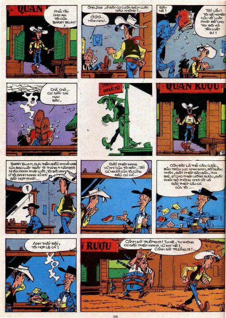 Lucky Luke Chapter 11 trang 23