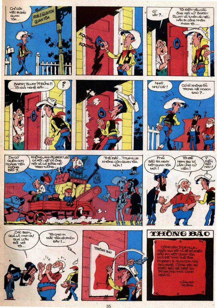 Lucky Luke Chapter 11 trang 32