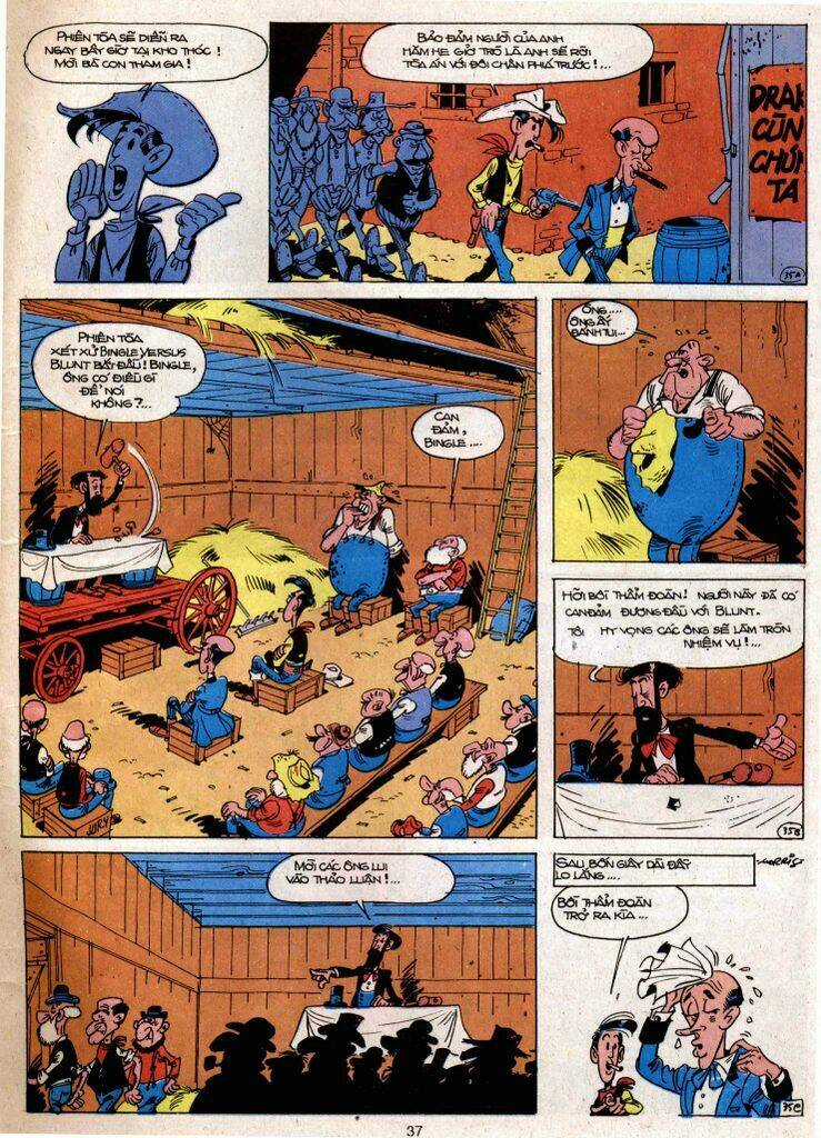 Lucky Luke Chapter 11 trang 34