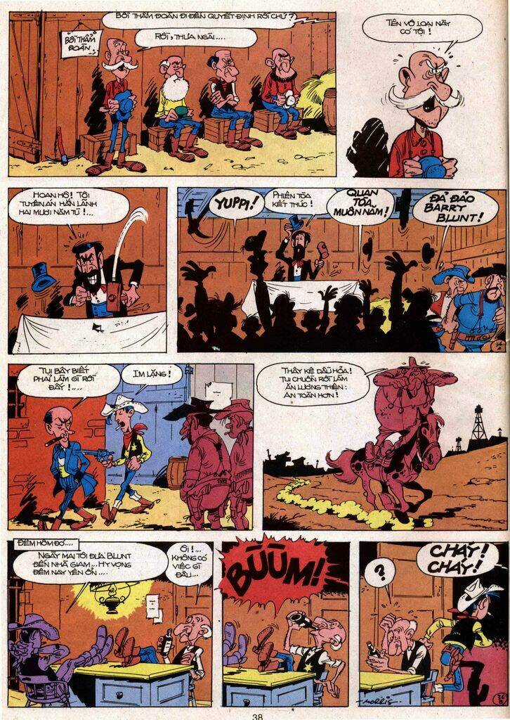 Lucky Luke Chapter 11 trang 35