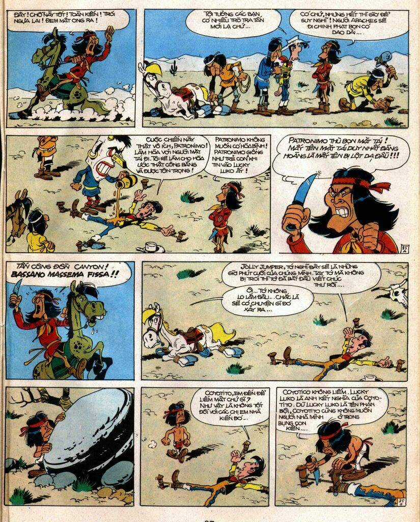 Lucky Luke Chapter 12 trang 34