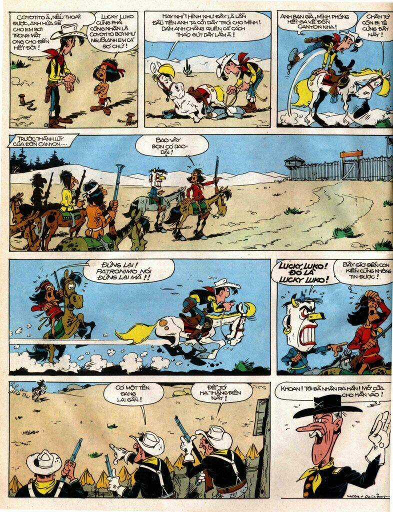 Lucky Luke Chapter 12 trang 35