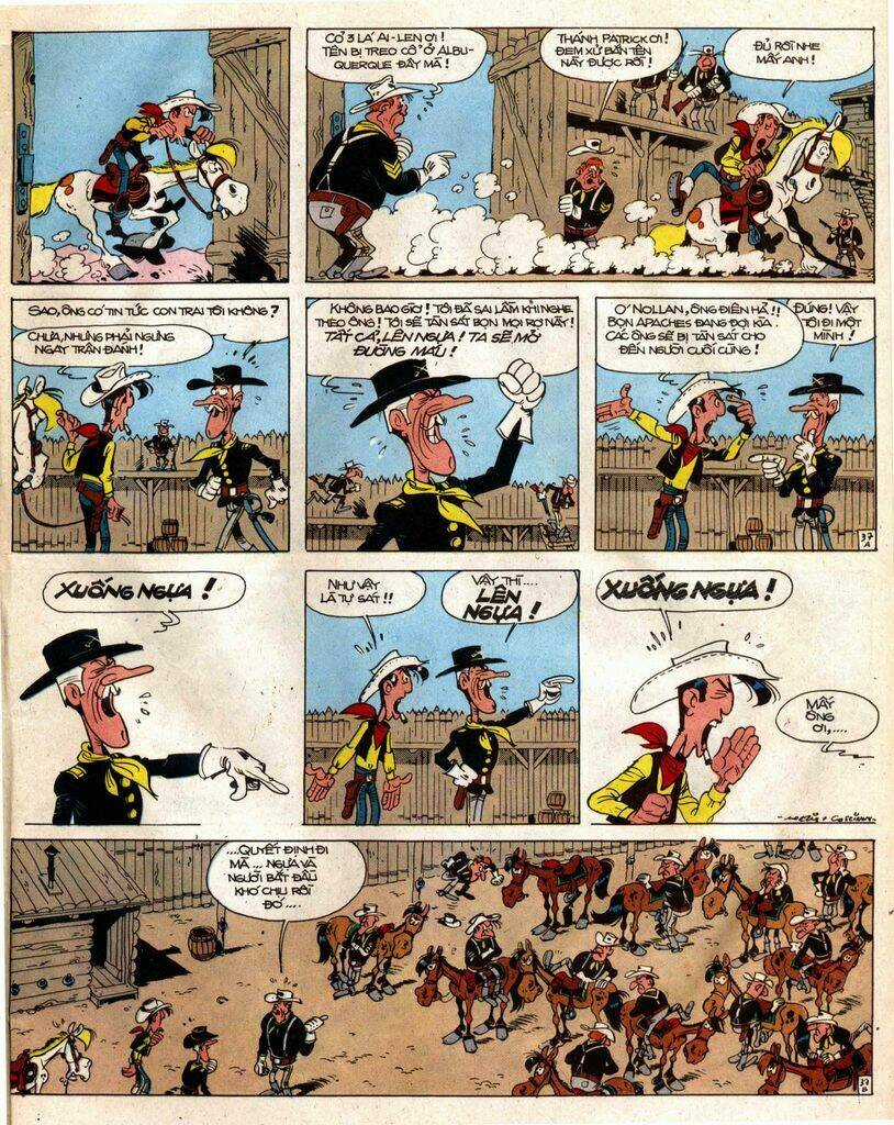 Lucky Luke Chapter 12 trang 36