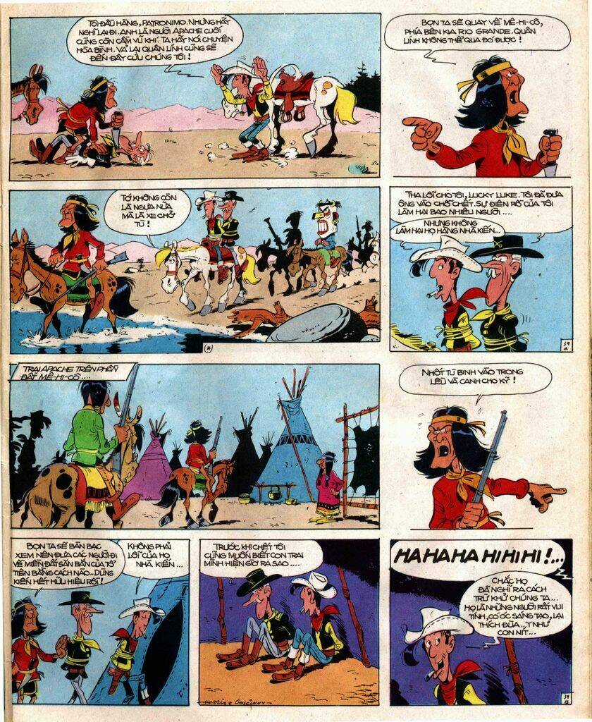 Lucky Luke Chapter 12 trang 38