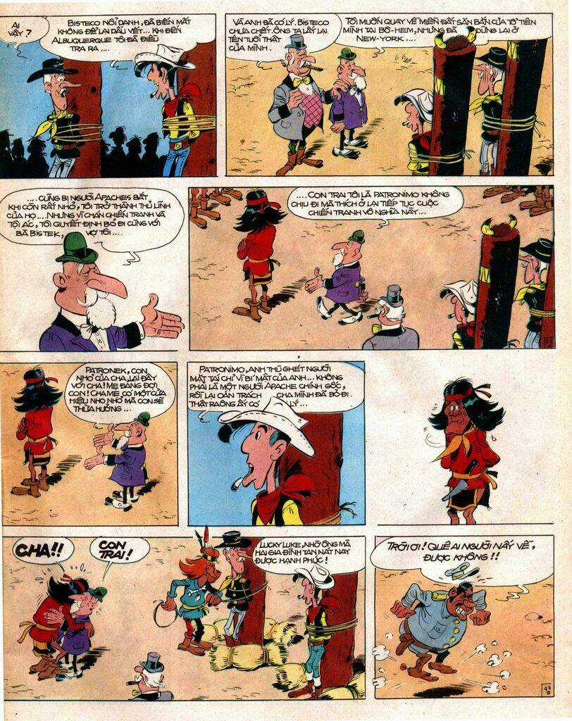Lucky Luke Chapter 12 trang 42
