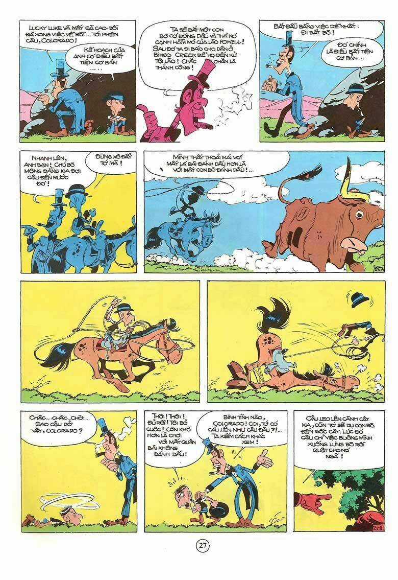 Lucky Luke Chapter 13 trang 28