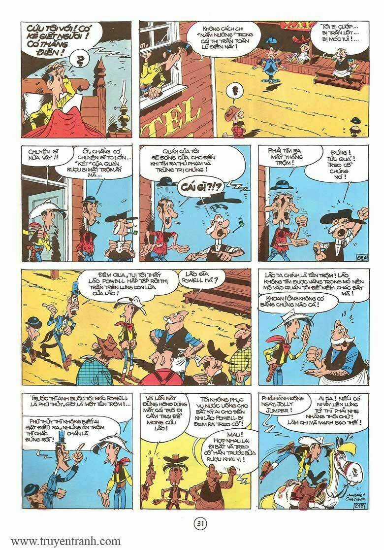 Lucky Luke Chapter 13 trang 32