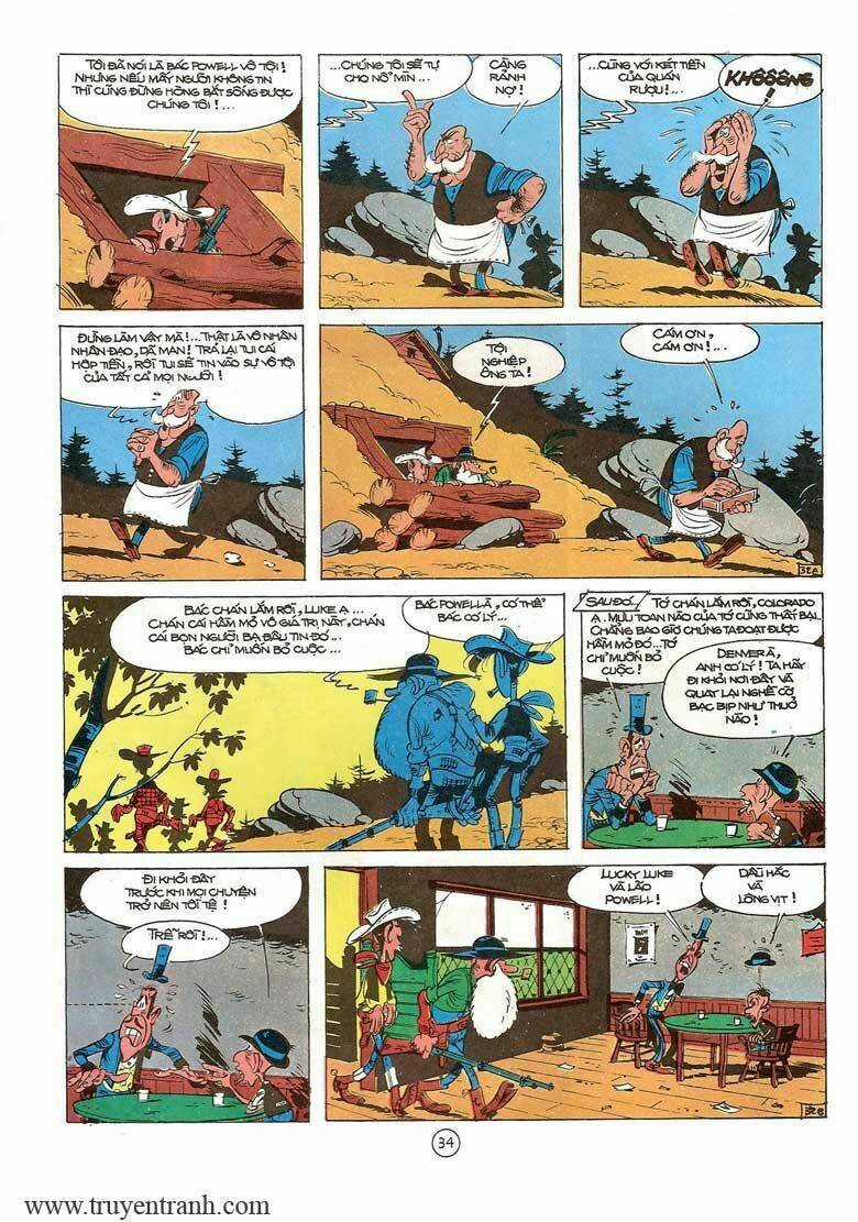 Lucky Luke Chapter 13 trang 35