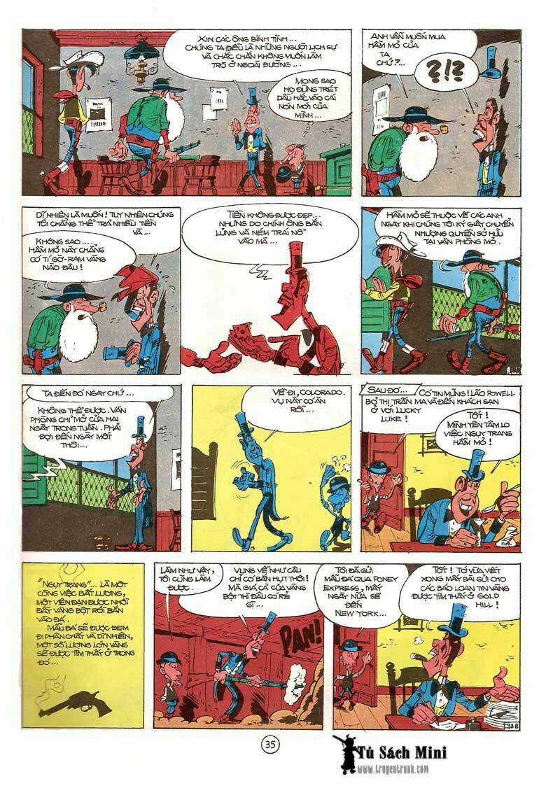 Lucky Luke Chapter 13 trang 36