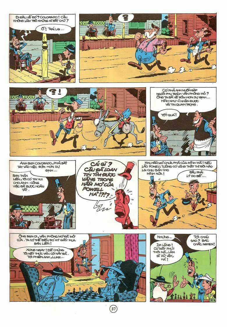 Lucky Luke Chapter 13 trang 38