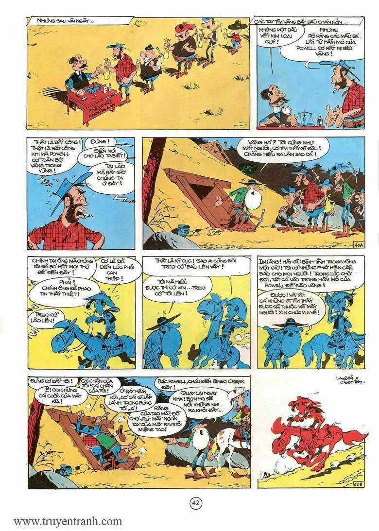 Lucky Luke Chapter 13 trang 43