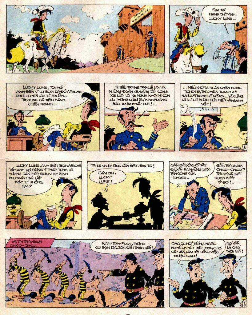 Lucky Luke Chapter 14 trang 12