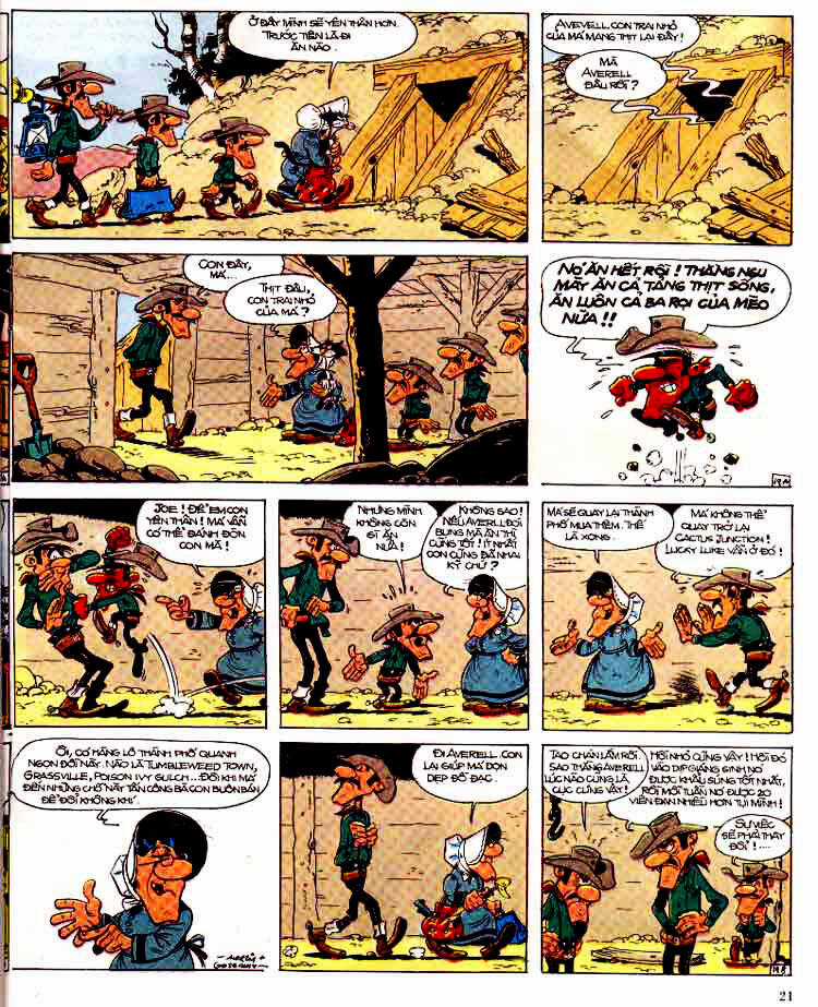 Lucky Luke Chapter 15 trang 21