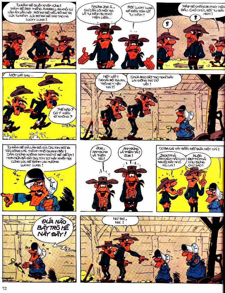 Lucky Luke Chapter 15 trang 22