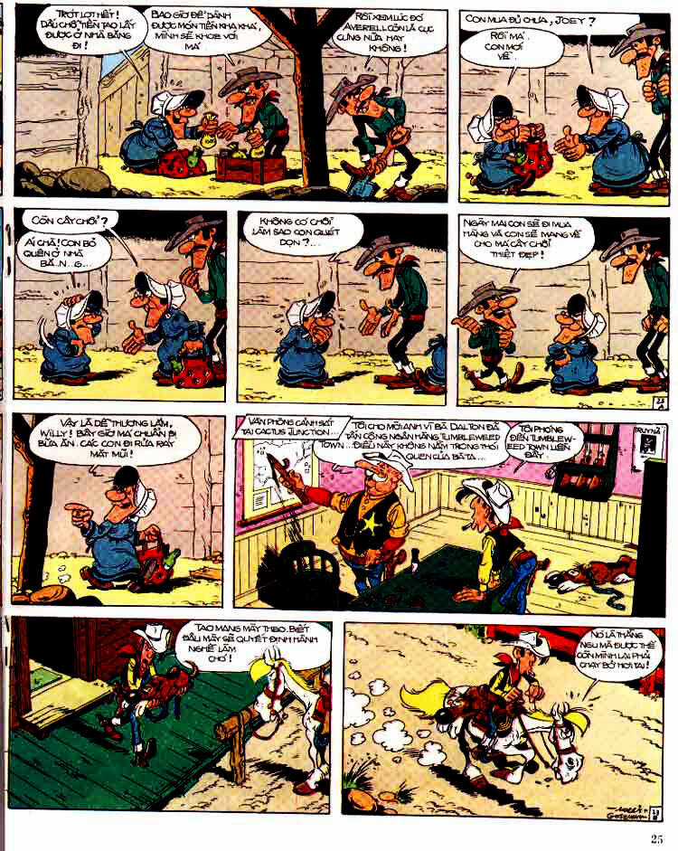 Lucky Luke Chapter 15 trang 25