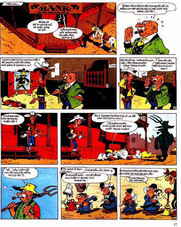 Lucky Luke Chapter 15 trang 27