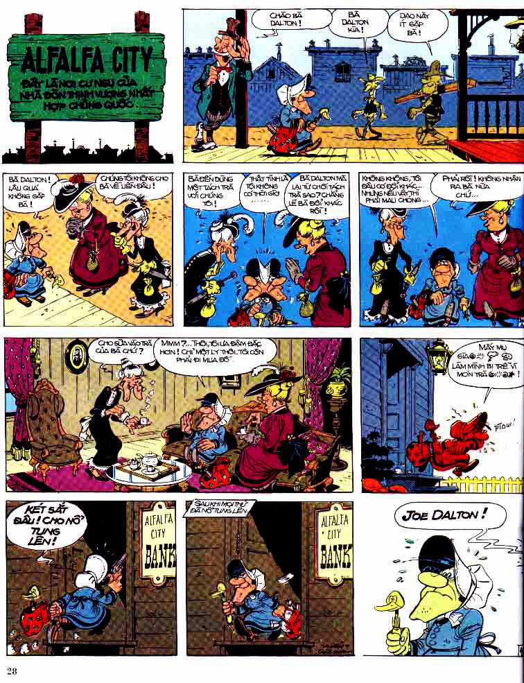 Lucky Luke Chapter 15 trang 28