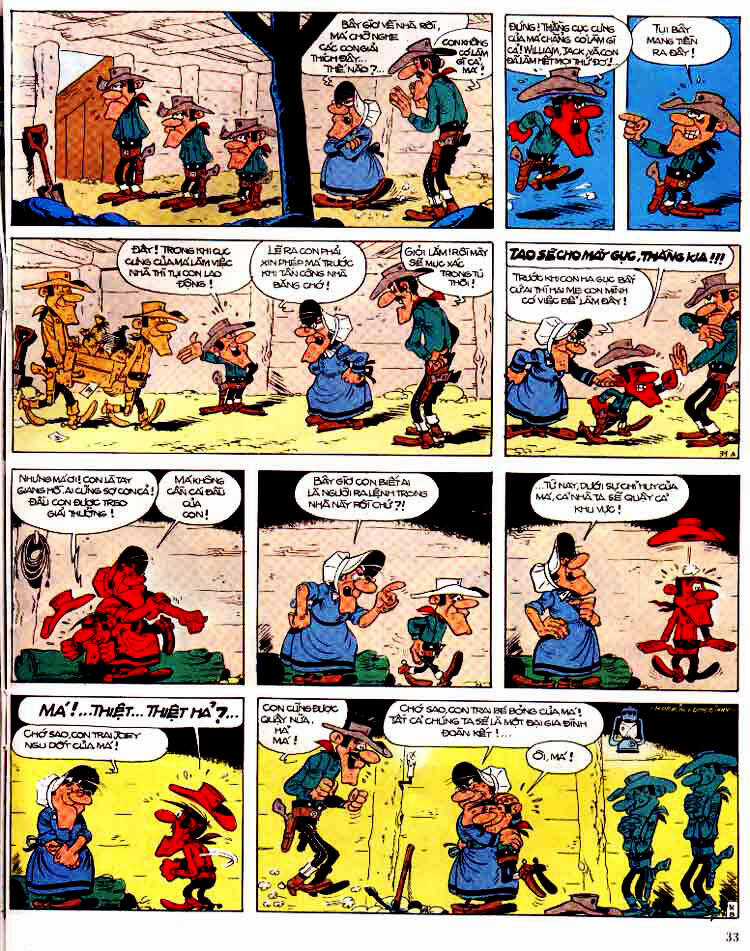 Lucky Luke Chapter 15 trang 33