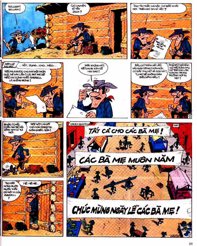 Lucky Luke Chapter 15 trang 39