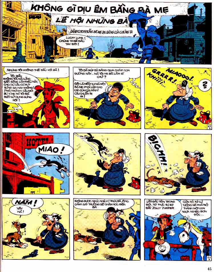 Lucky Luke Chapter 15 trang 45