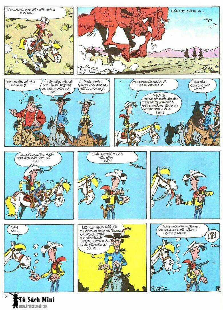 Lucky Luke Chapter 16 trang 19
