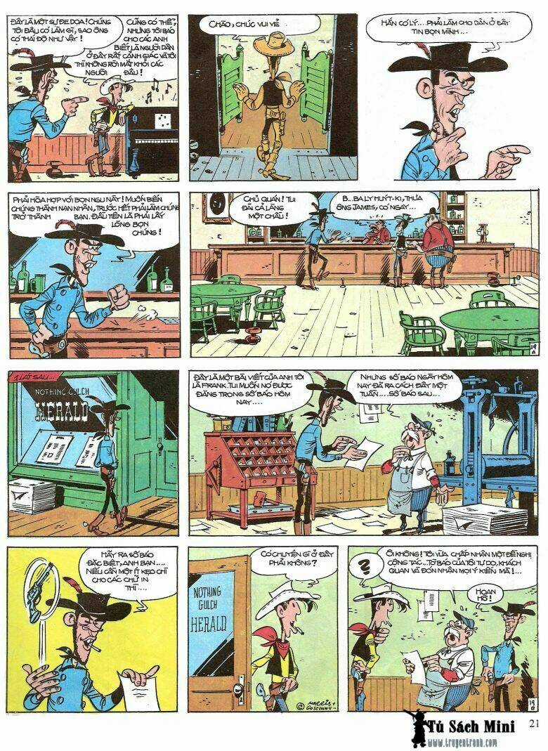 Lucky Luke Chapter 16 trang 22