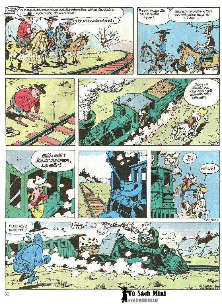 Lucky Luke Chapter 16 trang 33