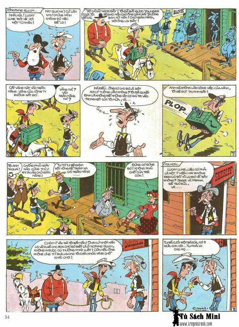Lucky Luke Chapter 16 trang 35
