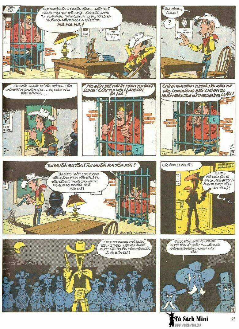 Lucky Luke Chapter 16 trang 36