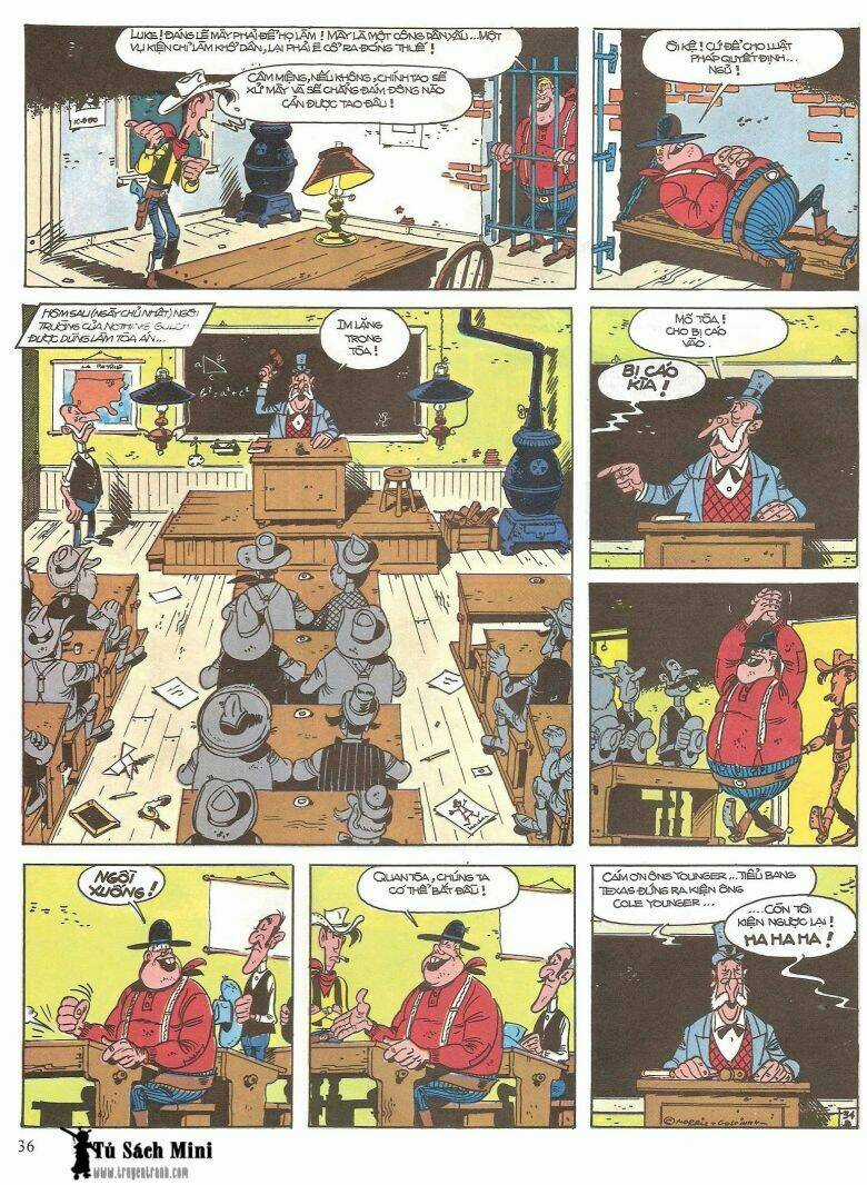 Lucky Luke Chapter 16 trang 37