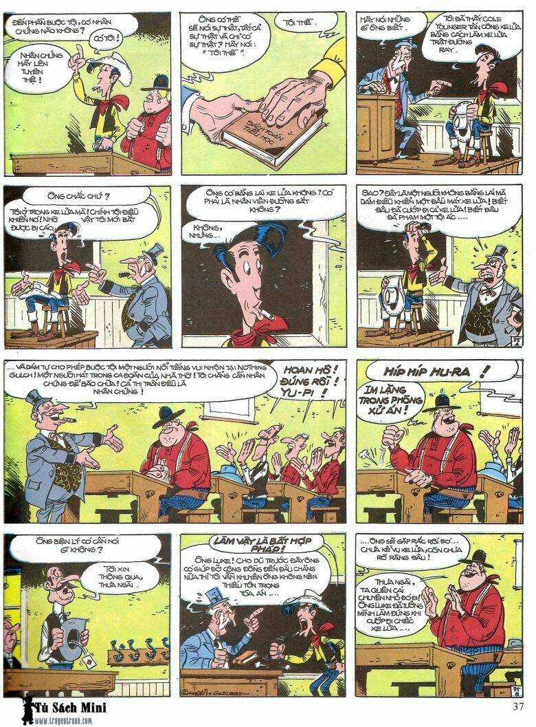 Lucky Luke Chapter 16 trang 38