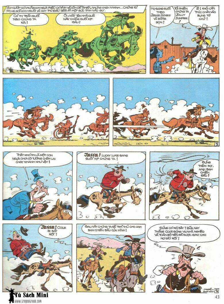 Lucky Luke Chapter 16 trang 44