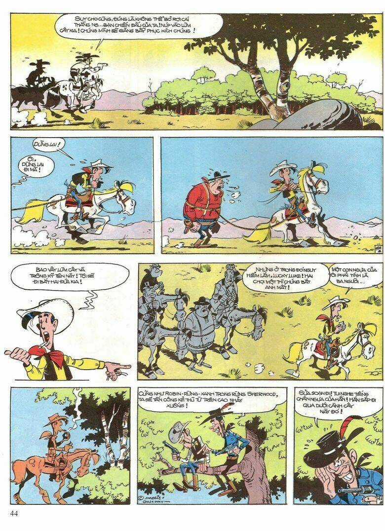 Lucky Luke Chapter 16 trang 45