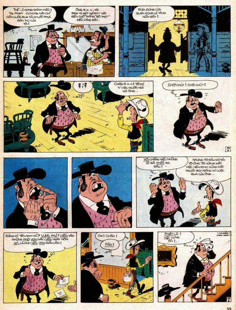 Lucky Luke Chapter 17 trang 36