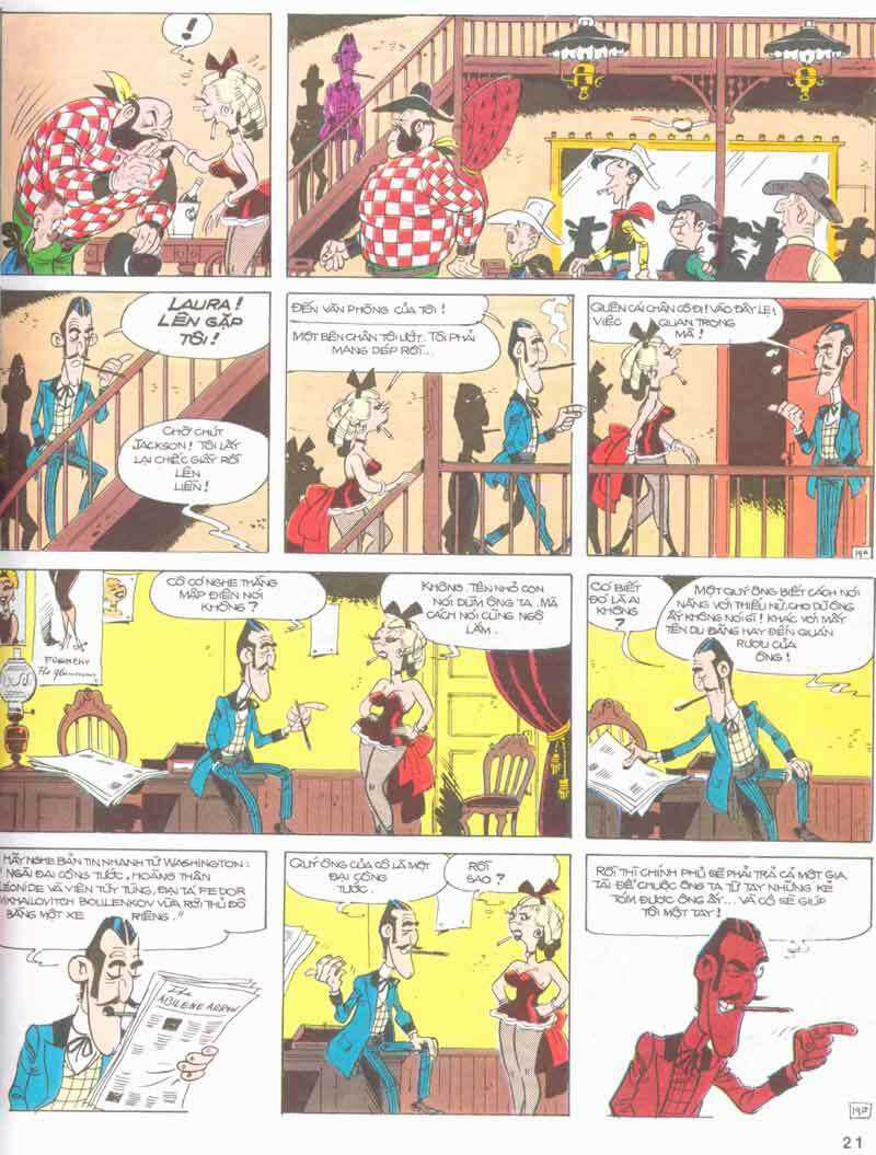 Lucky Luke Chapter 19 trang 20