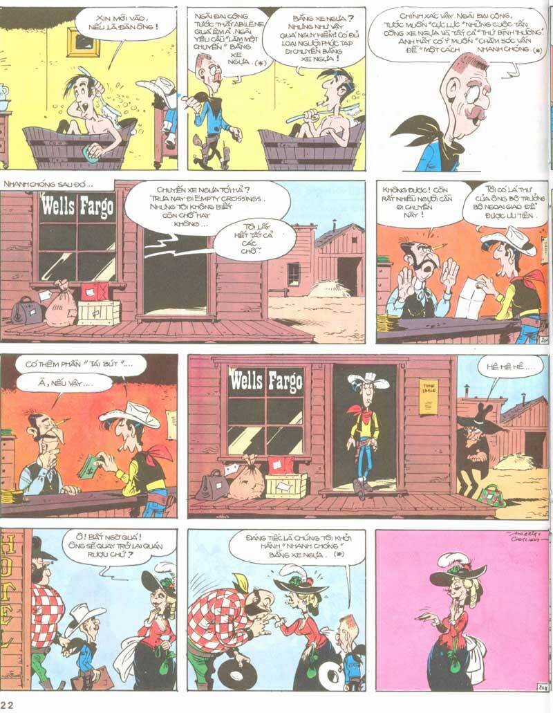 Lucky Luke Chapter 19 trang 21