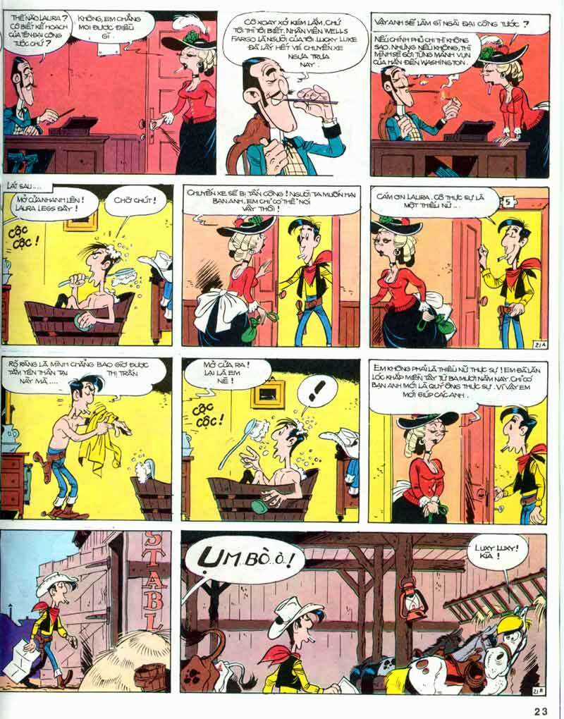 Lucky Luke Chapter 19 trang 22