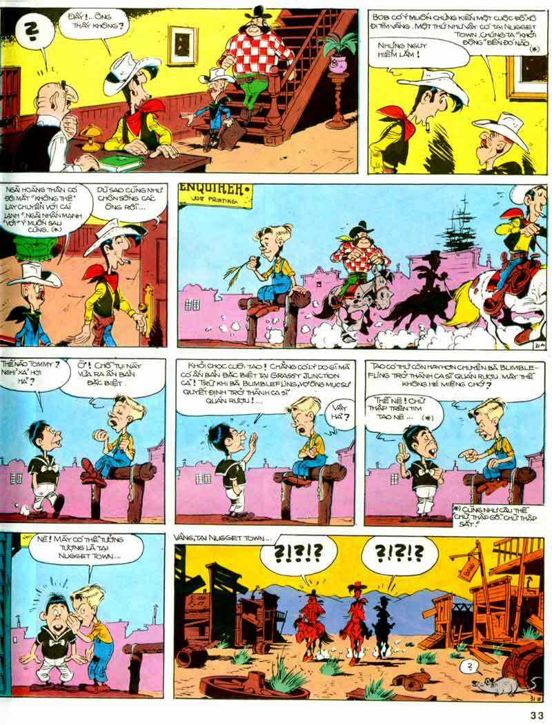 Lucky Luke Chapter 19 trang 32