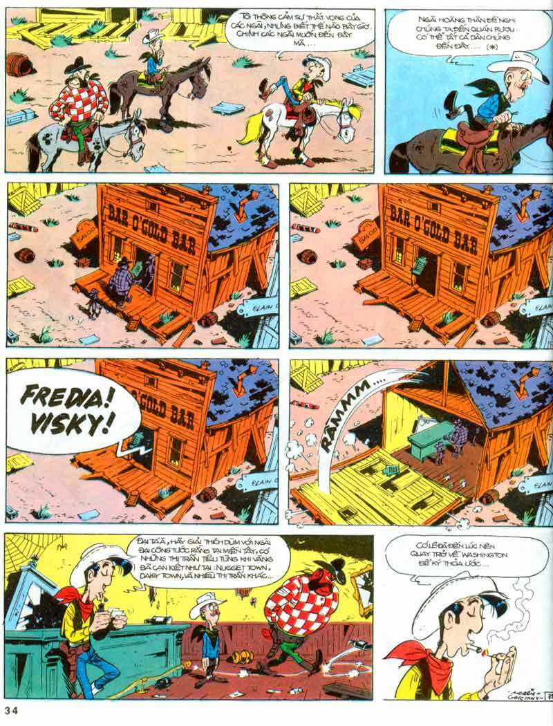 Lucky Luke Chapter 19 trang 33