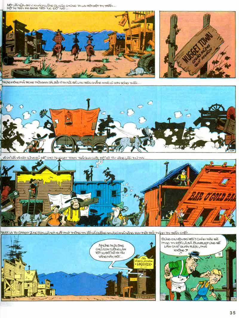 Lucky Luke Chapter 19 trang 34