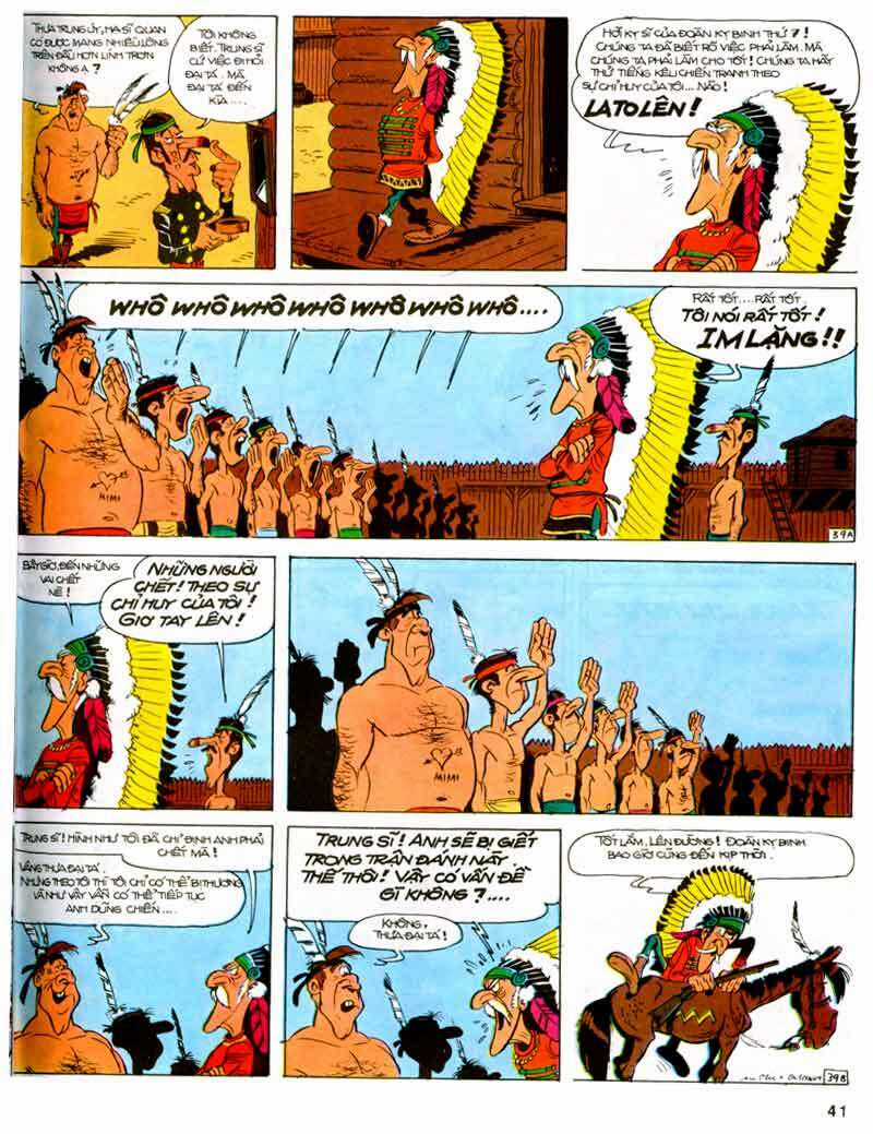 Lucky Luke Chapter 19 trang 40