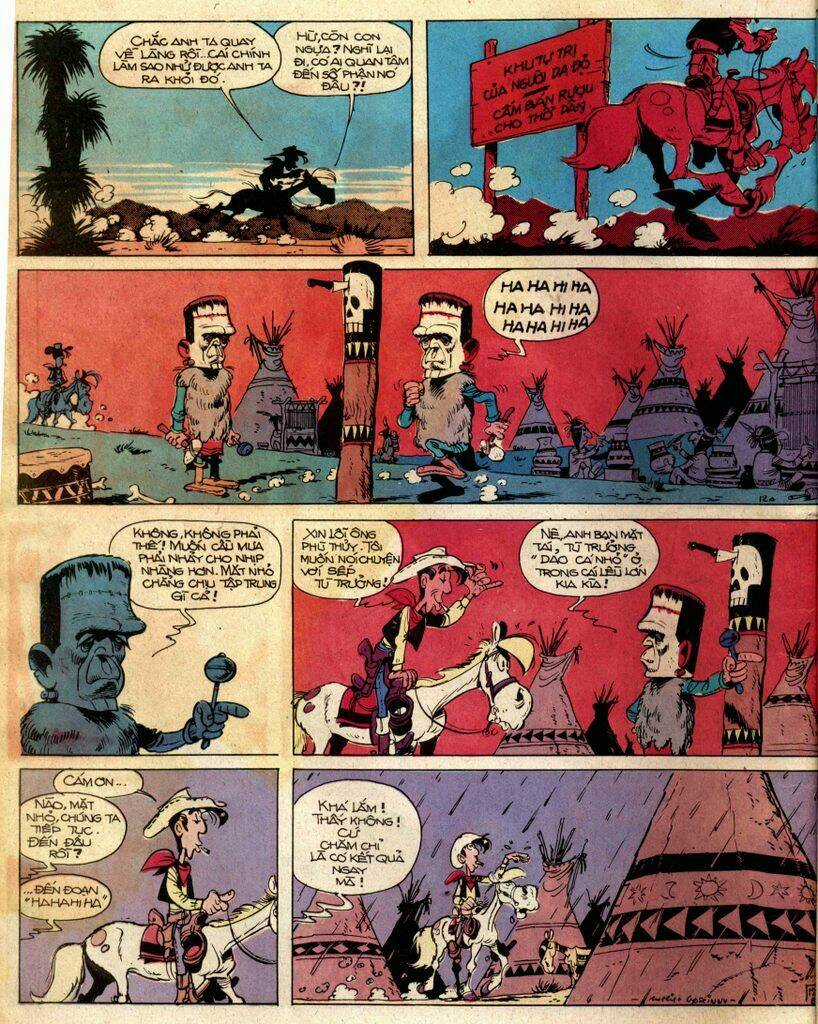 Lucky Luke Chapter 2 trang 12