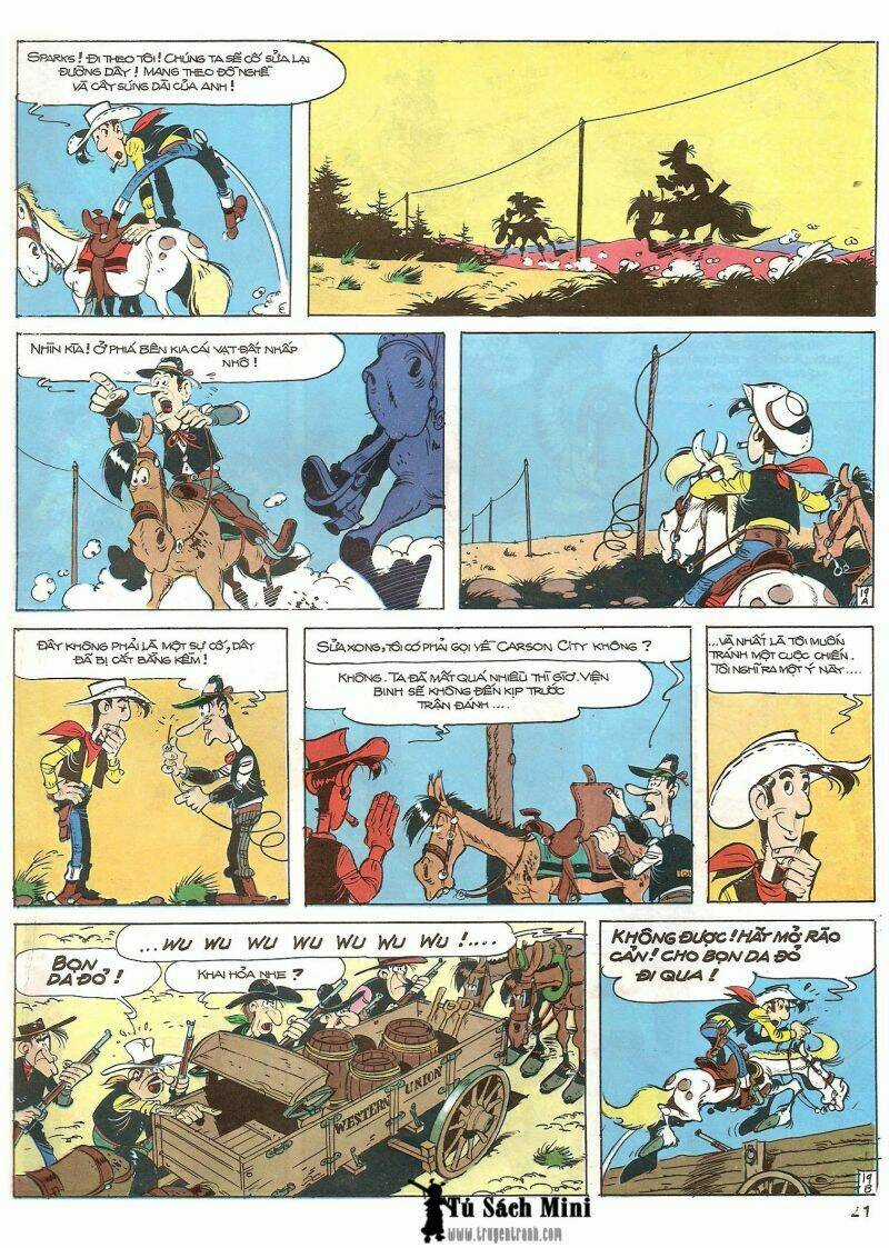 Lucky Luke Chapter 21 trang 22