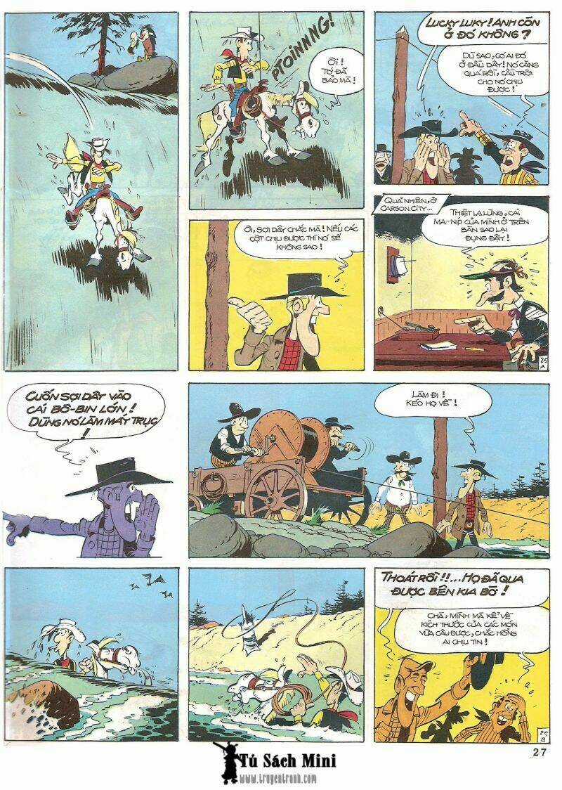 Lucky Luke Chapter 21 trang 28